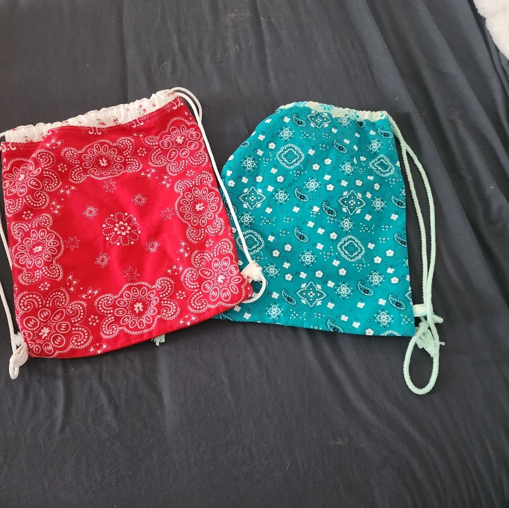 Draw string back packs - Picture 8 of 13